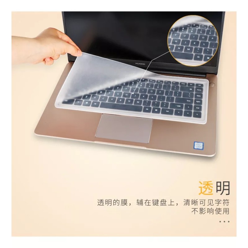 Deluxe Cobertor Laptop Teclado Silicona 36.5x13.5 Cms Impermeable