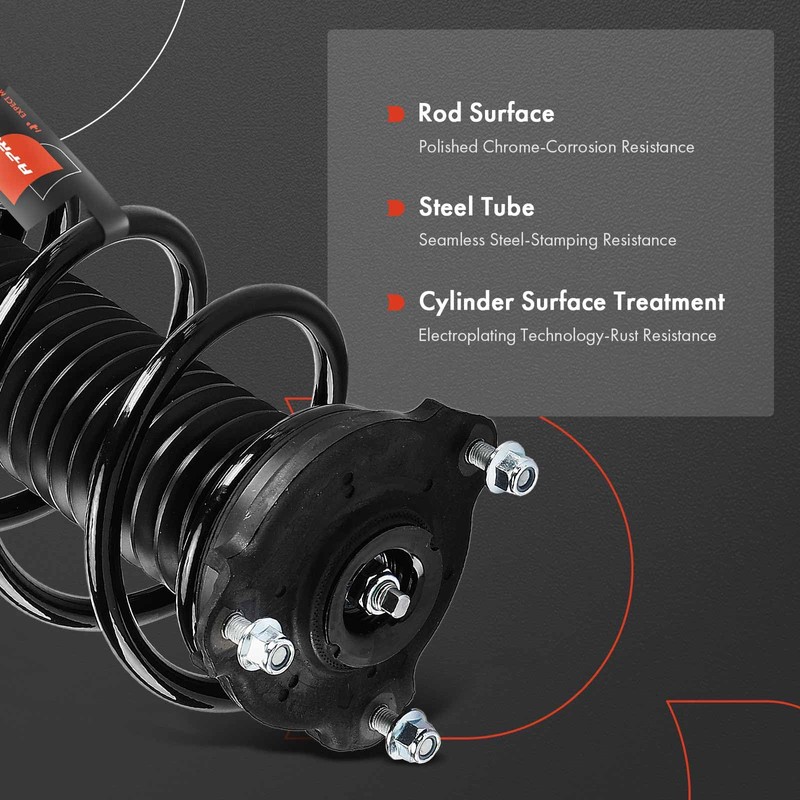 A-Premium Front Complete Strut & Coil Spring Assembly Compatible with