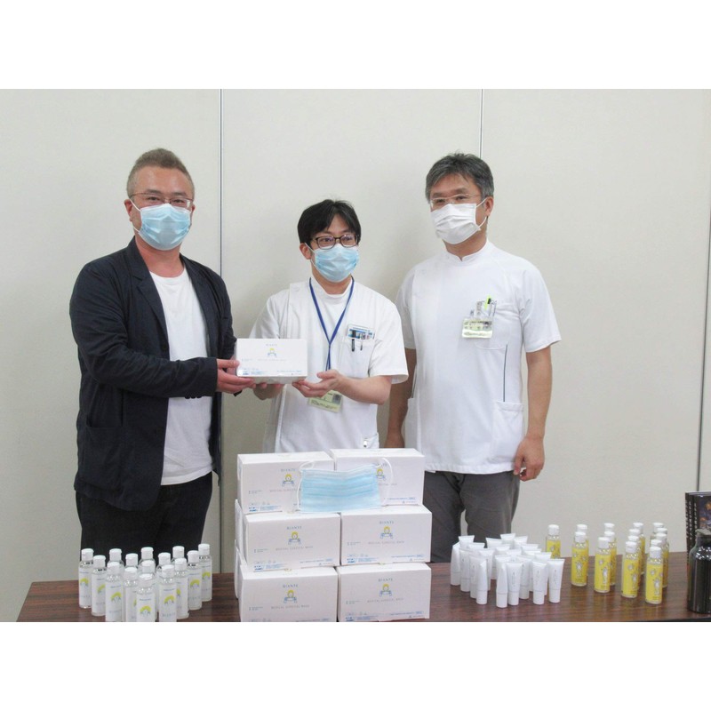BIANTE "Pupel in Entsu Town" Design, Medical Use, Non-Woven Mask,