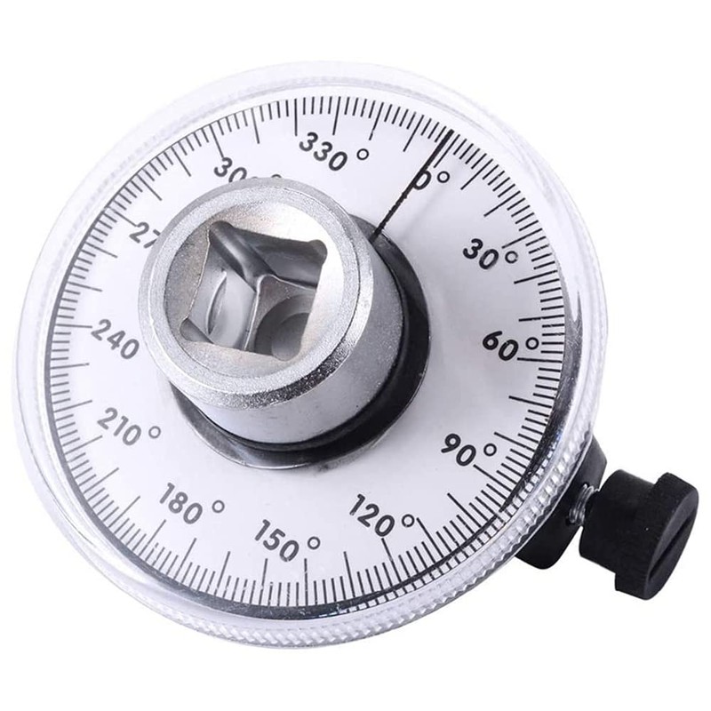 Shiwaki Torque Angle Gauge,Adjustable 1/2" Drive Torque Meter Wrench Set,Professional