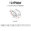 LyPrem PVC Line Cover Kit Parts Accessories for Ductless Mini