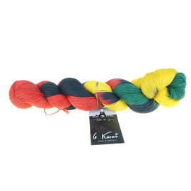 Schoppel-Wolle 6 Karat, Wool mix, 2318 4 Friends, 13 x 13 x 8 cm