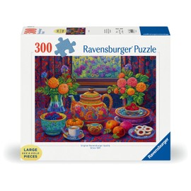 Ravensburger Time for Tea - 300 Piece Jigsaw Puzzle for Adults and Kids Age 9 Years +
