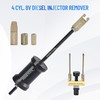 Fuel Injector Removal Puller Kit Injector Seal Install Tool Compatible