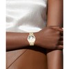 Coach Elliot Qtz Basic Round Dial Ladies Watch, Chalk/Gold, Bracelet