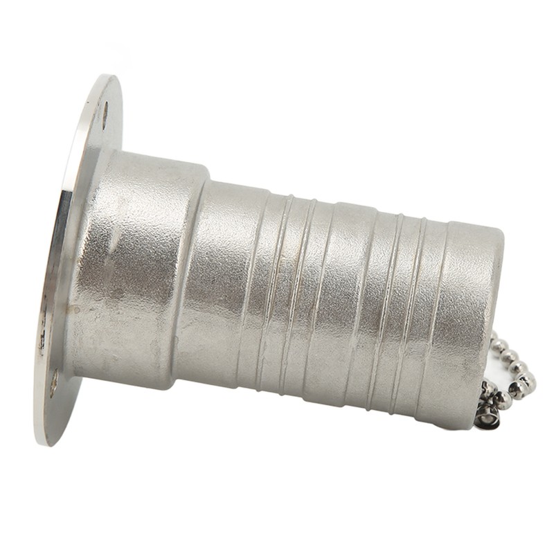 Marine Boat Deck Filler with Keyless Cap Stainless Steel Mirror