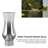 Stainless Steel Ice Tower Cascade Cedar Water Fountain Nozzle Cascade