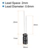 uxcell 47uF 16V 5x11mm Electrolytic Capacitor, Radial Leads Aluminum Capacitors
