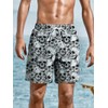 METRONS Mens Swim Trunks Men's Casual Novelty Swimwear Shorts Beachwear