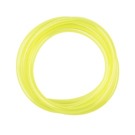 1 m petrol hose, 3 x 5 mm, fuel hose, PU petrol hose, petrol hose brush cutter, for chainsaws, blowers, chainsaw lawn mowers, brush cutter, pressure washer yellow