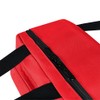 Jipemtra Red Emergency Bag First Aid Backpack Empty Medical First