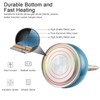 Creative Home 2.6 Qt. Stainless Steel Whistling Tea Kettle Teapot
