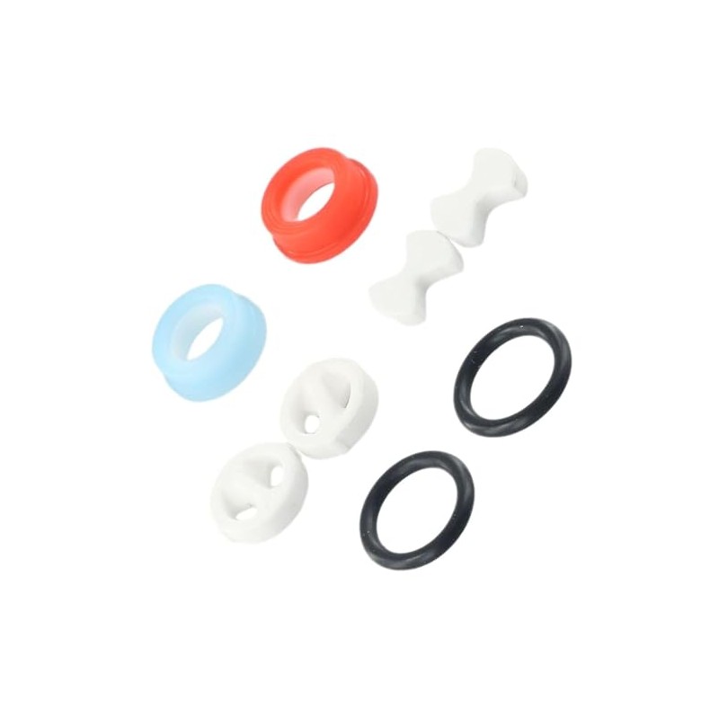 8 Pcs Pleochroic Faucet Washers Ceramic Disc Cartridges Silicon Washer