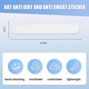 Hat Sweat Liner 50-Pack Self Adhesive Hat Linesr Sweat Protection