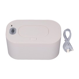 Baby Wipe Warmer Rapid Heating Constant Temperature Heating Wet Wipe Dispenser Portable USB Wipe Heater for Infant Newborn
