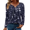 Zeagoo Graphic Tees for Women Summer Tops Long Sleeve Fall