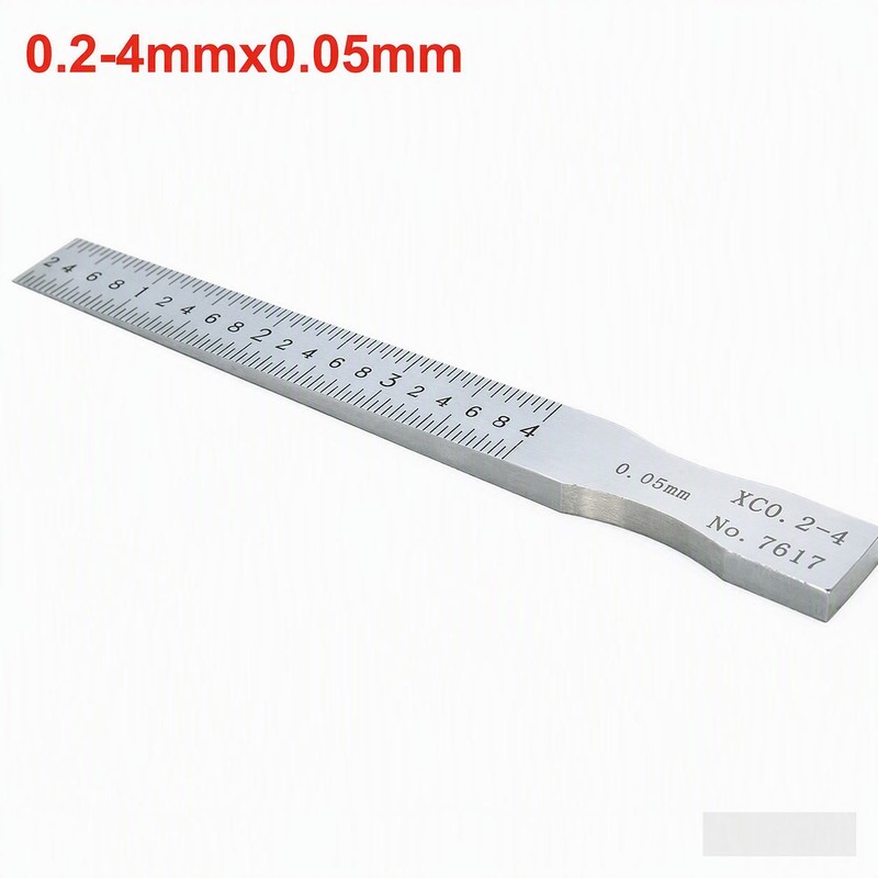 Wedge Feeler Gauge for Gap Measurement – Tapered Precision Measuring