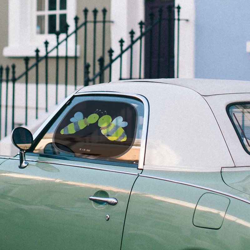 Mr. & Mrs. Panda Car Sun Shade Bee Love Gift