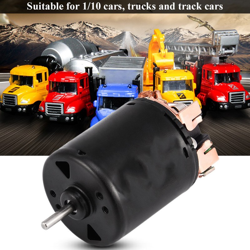 Brushed 540 Motor Remote Control Accessory For 1/10 RC Car