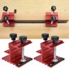 2Pcs Pocket Hole Jig Aluminum Alloy Anodized Woodwork Joint Angle