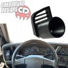 CARZDELUXE Single gauge pod for 1999-2007 Chevy Silverado for GMC