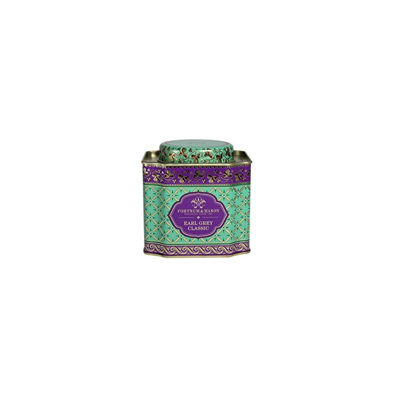 FORTNUM & MASON, Earl Grey Loose Leaf Decorative Caddy, 125g