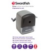 Swordfish High Capacity ‘Curve’ Multiple Size Desktop Manual Pencil Sharpener