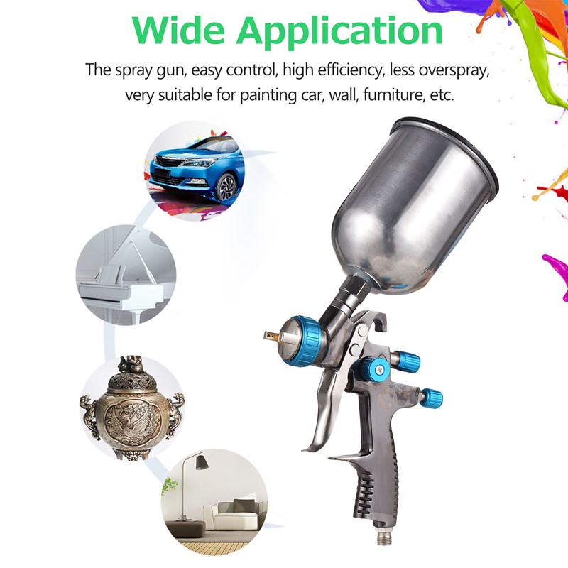 LVLP Feed Air Spray Gun Mini Paint Spraying Gun Kit