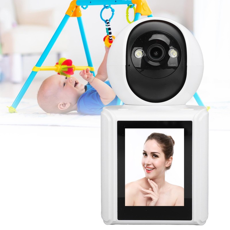Two-Way Video Camera, 1080P Indoor Home Security Camera with 3