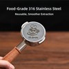 Espresso Puck Screen for 54mm Portafilter Basket, 1.7mm Thickness Made