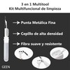 GEEN Kit de Limpieza Multifuncional - Limpieza de Teclados, Auriculares,
