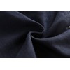 SISOFTLY Men's 3/4 Sleeve Jinbei, Plain, Spring and Summer, Double