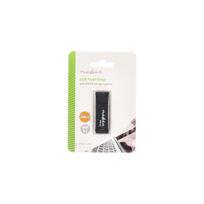 Nedis Flash Drive - 256 GB - USB Type-A -