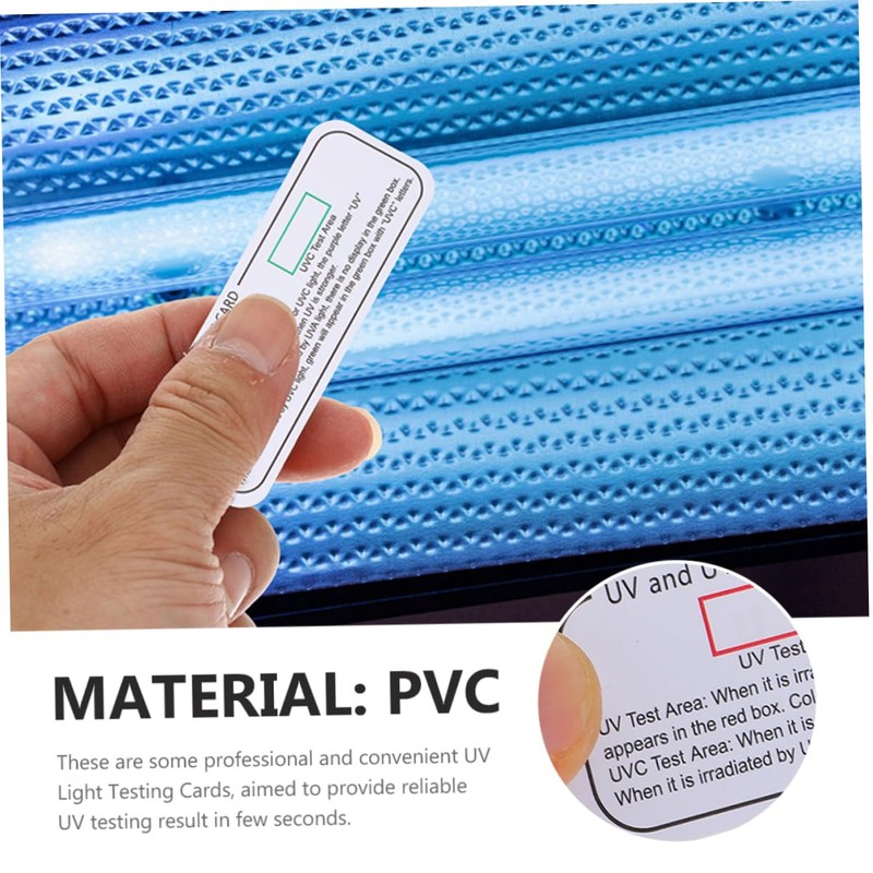 CHILDWEET 10pcs Uv Test Cards for Home Use Testing Strips