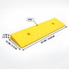 4cm Portable PVC Threshold Ramp, 19.69 x 10.63 In Non-Slip