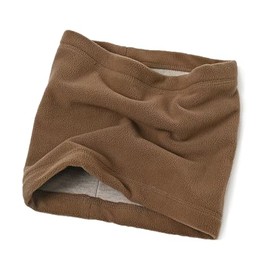 ENSTAB Loop Scarf Children's Cotton Thick Tube Scarf Children's Winter Baby Scarf Baby Loop Neck Warmer Girls and Boys, brown