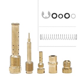 UOIENRT Carburetor Rebuild Kit Replacemnet for Harley-Davidson CV40 Sportster 883 1200 XL883 XLH1200 Replace 27421-99/27490-04/27465-04/27501-88/27004-89/27415-99C