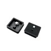 JZK 2 pcs Camera Quick Release Plate Head Screw Mount