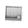 Gadpiparty Louvered Dryer Vent Cover Outdoor Stainless Steel Vent Cap