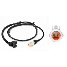 HELLA 6PT 014 494-861 Sensor, exhaust gas temperature - 2-pin connector - Bolted - Cable: 460mm