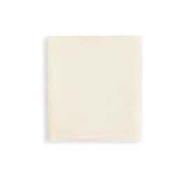 Linen Closet Luxury Cotton Percale Fitted Sheet, King, Ivory