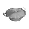 DBM IMPORTS 21'' Cazo Stainless Steel With Lid Pot Pan