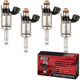MACAX Set of 4 Fuel Injectors 16450-5LA-A01 FJ1208 Replacement Compatible with Honda Accord 2013-2017 CRV 2015-2019 Acura ILX 2016-2021 TLX 2015-2020 2.4L - Replaces 06160-5A2-305 16010-5LA-305