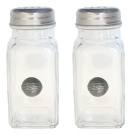 Cricket Ball Salt and Pepper Glass Shakers Screw Top Cutlery for Home, Restaurant, Cafe GSP 87