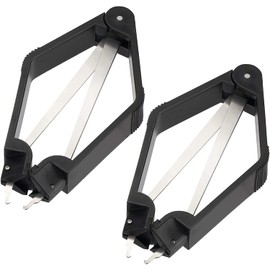 2PCS PLCC IC Chip Extractor Stainless Steel, Motherboard Circuit Board Component Puller, Chip Extraction Puller Tool