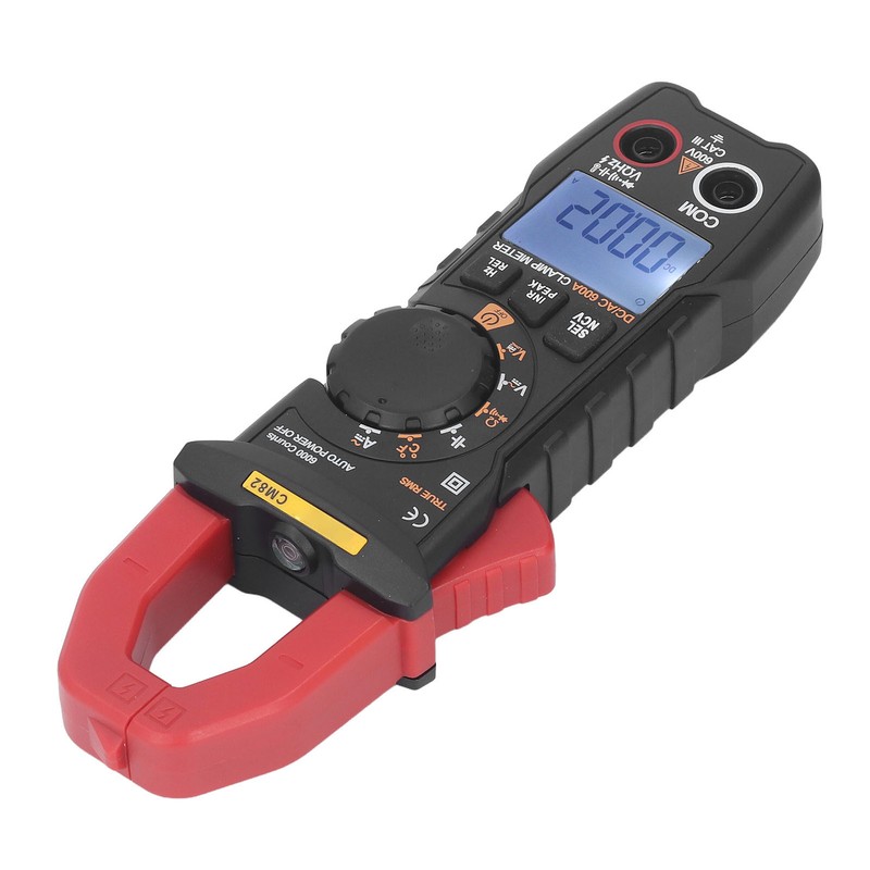 Clamp Meter Digital Display Multimeter Ammeter Voltmeter Tester for AC