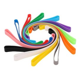 BEHEY Towel Bands, for Beach Cruise Pool Chairs, Lounge Towel Elastic Holder, Cruise Ship Essentials，Set of 12，Colorful