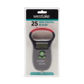 Westlake Lightweight and Compact 25kg Mini Digital Fishing Scales, Luggage Scales, Fishing Tackle, Fishing Equipment, Fishing Accessories, Silver
