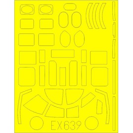 Eduard Mask 1:48 - B-25G (Italeri)
