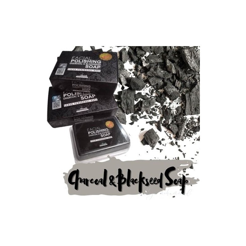 Bydhia CHARCOAL FACIAL BODY SOAP
